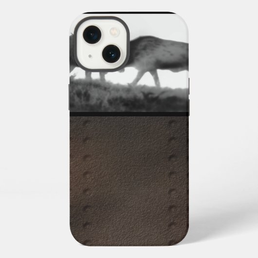 iPhone 6の堅い場合2のBullのオオシカの戦い iPhoneケース (裏面)