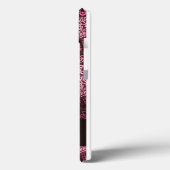 iPhone 6の堅いXtremeのピンクのペイズリーのモノグラム Case-Mate iPhoneケース (裏面 / 左)