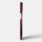 iPhone 6の堅いXtremeのピンクのペイズリーのモノグラム Case-Mate iPhoneケース (裏面 / 右)