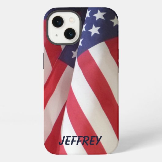 iPhone 6ケース・アメリカン・フラグ、頑丈 iPhoneケース (裏面)