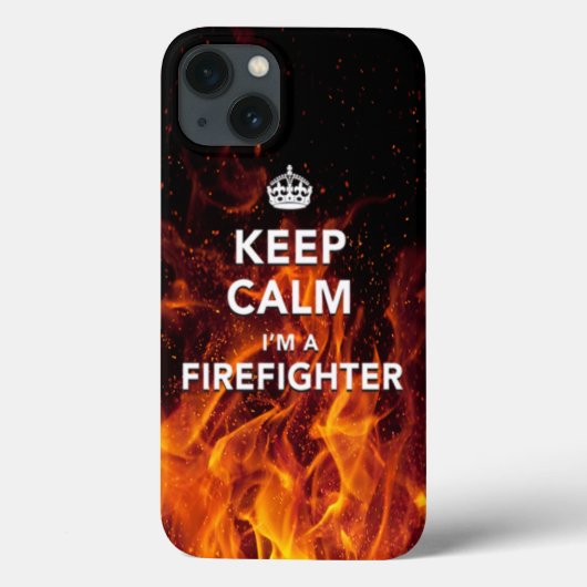 iPhone 6ケース「保Calm I's Fire Fighter」ケース Case-Mate iPhoneケース (裏面)