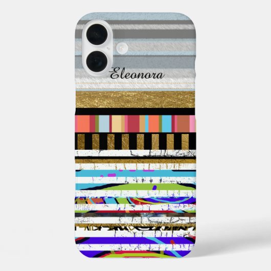 iPhone-6 スーパークール ストライプ Case-Mate iPhoneケース (裏面)