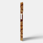 iPhone 6，タフXtremeモノグラムケースブラウン渦巻き旋回 Case-Mate iPhoneケース (裏面 / 右)