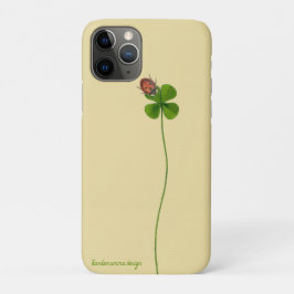 iPhone 6/6sケース（4葉クローバーとテンジウムシ） 11 Proケース