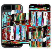iPhone 6 Wallet Case Collapse Reflection Abstract Incipio iPhoneウォレットケース (フォリオ Open)