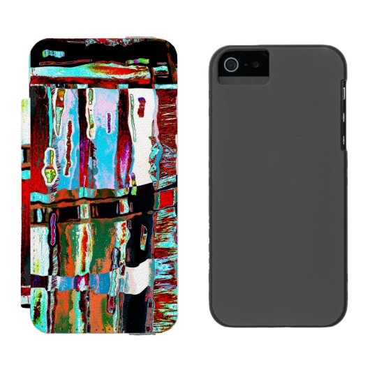 iPhone 6 Wallet Case Collapse Reflection Abstract Incipio iPhoneウォレットケース (並列)