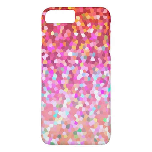iPhone 7のプラスの場合のモザイクSparkleyの質 Case-Mate iPhoneケース (裏面)