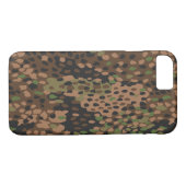 Iphone 7の場合ドイツWWIIのカムフラージュのエンドウ豆の点44 Case-Mate iPhoneケース (裏面(横))