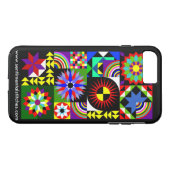 iPhone 7の場合-キルトのコラージュ Case-Mate iPhoneケース (裏面(横))