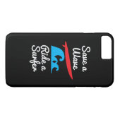 iPhone 7プラスカバー場合-ライダーサーファー Case-Mate iPhoneケース (裏面(横))