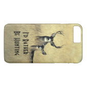 iPhone 7/6Plusの男らしい白い尾ラバシカは強く反対します Case-Mate iPhoneケース (裏面(横))