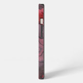 iPhone 7/8 ブラック レッド ベリー スマホケース iPhoneケース (左側面)