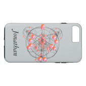 iPhone 7 Plus Case with Science Cluster Case-Mate iPhoneケース (裏面(横))