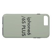 iPhone 7plusの場合 Case-Mate iPhoneケース (裏面(横))