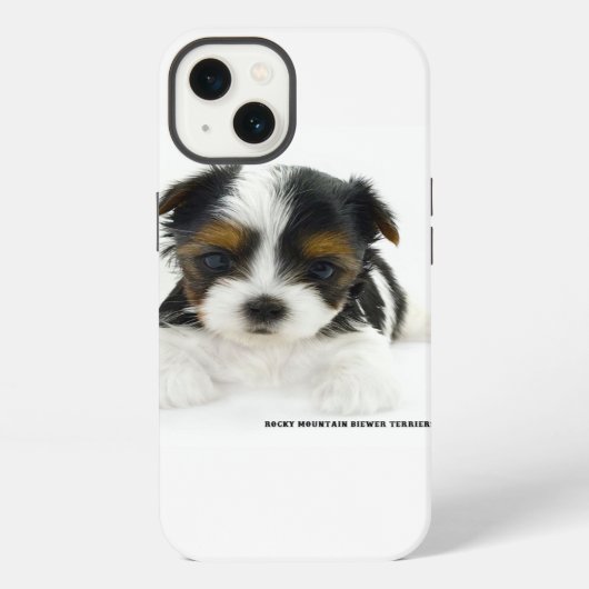 iPhone 8/7ケース – Biewer Terrier Puppy iPhoneケース (裏面)