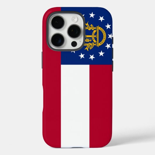 iPhone 8,7,6プロケースメイト，ジョージア国旗 Case-Mate iPhoneケース (裏面)