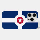 iPhone 8,7,6sプロケースメイト,インディアナポリス国旗 Case-Mate iPhoneケース (裏面 (横))