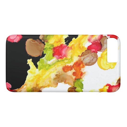 iPhone 8/iPhone 8プラス「抽象芸術ブーケ」ケース Case-Mate iPhoneケース (裏面(横))
