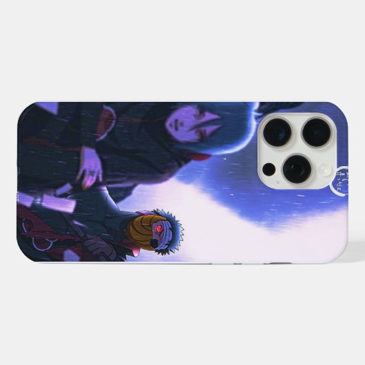 iphone anime printed phone case iPhoneケース (裏面横)
