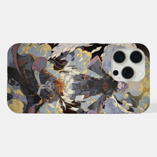 iphone anime printed phone case iPhoneケース (裏面横)
