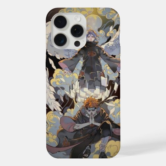 iphone anime printed phone case iPhoneケース (裏面)