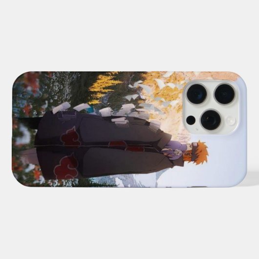 iphone anime printed phone case iPhoneケース (裏面横)