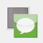 iPhone App Magnet – メッセージ マグネット (正面/裏面)