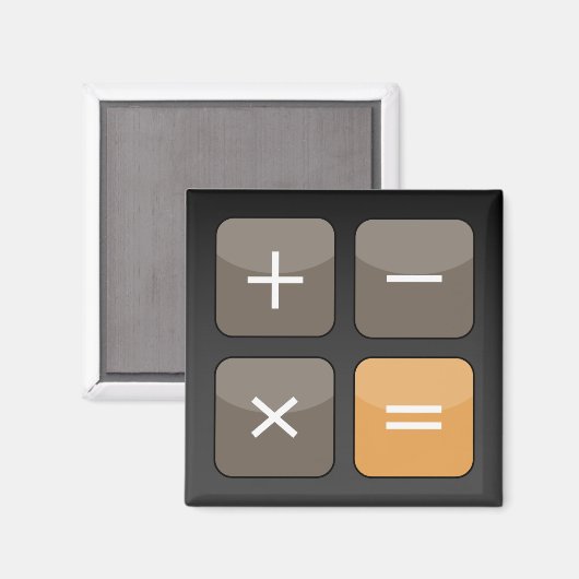 iPhone App Magnet – 電卓 マグネット (正面/裏面)