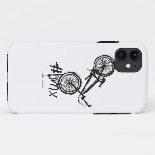 iphone BMXの場合 Case-Mate iPhoneケース (裏面(横))