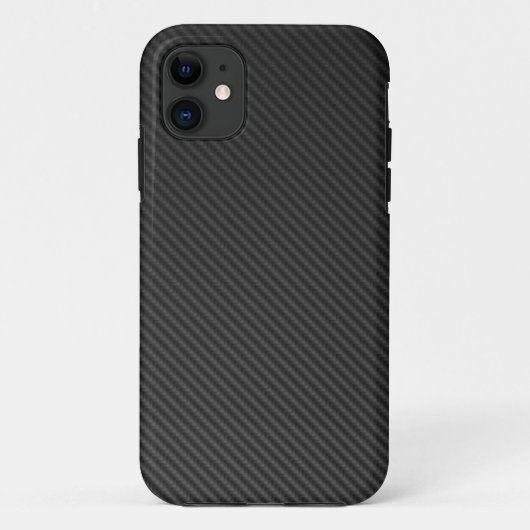 Iphone carbon Design Case black Case-Mate iPhoneケース (裏面)