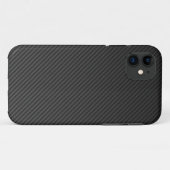Iphone carbon Design Case black Case-Mate iPhoneケース (裏面(横))