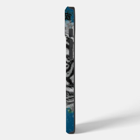 IPHONE CASEアンティークレース絵を描トラガーカンジナルラブ Case-Mate iPhoneケース (裏面 / 左)