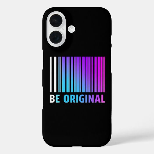 Iphone case "Be original" Case-Mate iPhoneケース (裏面)