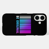 Iphone case "Be original" Case-Mate iPhoneケース (裏面 (横))