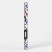  iPhone Case: blue@pink. iPhoneケース (右側面)