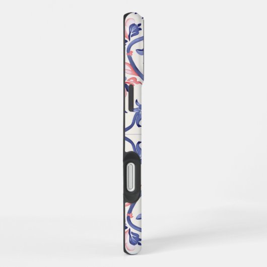  iPhone Case: blue@pink. iPhoneケース (右側面)