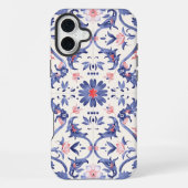  iPhone Case: blue@pink. iPhoneケース (裏面)