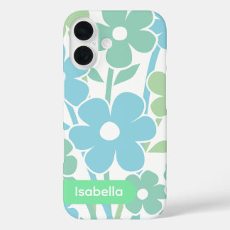 iPhone case floral colorful pattern aesthetic 16ケース