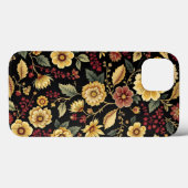 iPhone case flowers pattern Case-Mate iPhoneケース (裏面 (横))