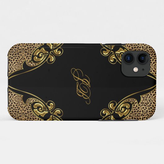 iPhone Case-Mate Case Leopard iPhoneケース (裏面(横))