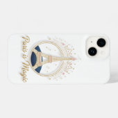 iPhone Case - Paris Elegant Eiffel Tower iPhoneケース (裏面横)