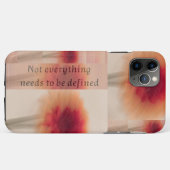 iPhone Case | Protective Floral Quote Design Case-Mate iPhoneケース (裏面(横))
