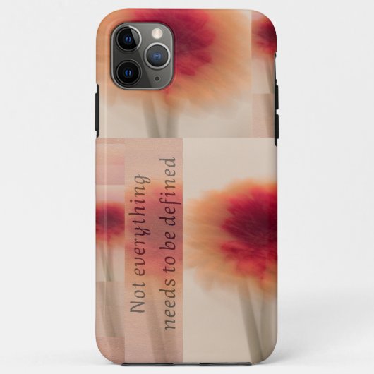 iPhone Case | Protective Floral Quote Design Case-Mate iPhoneケース (裏面)