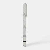  iPhone Case - Raven & Moon Pattern 16ケース (右側面)