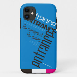 iPhone case SE/5/5s (Blue)[Grid] iPhone 11 ケース