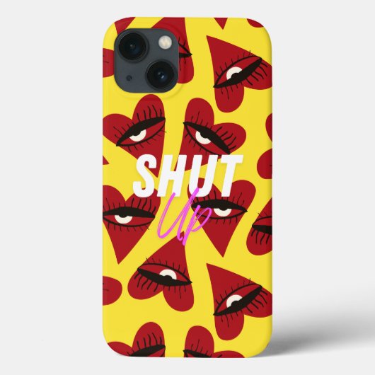 iPhone case - Shut Up Case-Mate iPhoneケース (裏面)