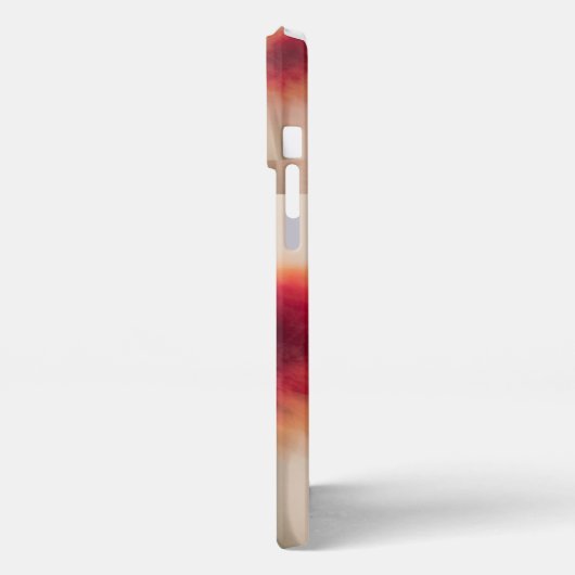 iPhone Case | Soft Floral Quote Aesthetic iPhoneケース (左側面)