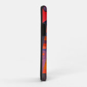 IPHONE CASE : WASSILY KANDINSKY ：ヘビーレッド： 1924 Case-Mate iPhoneケース (裏面/右)