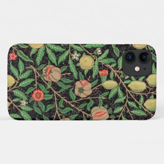 IPHONE CASE : WILLIAM MORRIS ：ザクロ Case-Mate iPhoneケース (裏面(横))