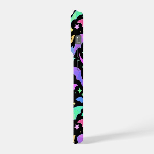 iPhone case with bats iPhoneケース (左側面)